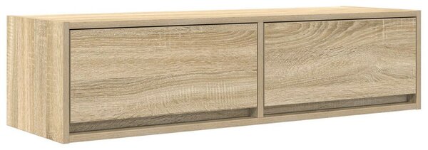 TV Szekrény Sonoma Tölgy 100x31x25,5 cm Mérnöki Fa