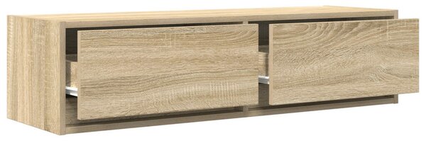 TV Szekrény Sonoma Tölgy 100x31x25,5 cm Mérnöki Fa