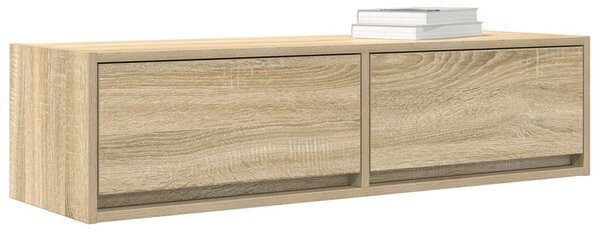TV Szekrény Sonoma Tölgy 100x31x25,5 cm Mérnöki Fa