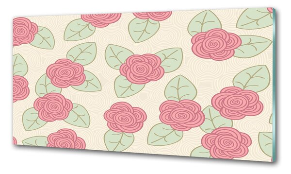 Konyhai hátfalpanel Roses