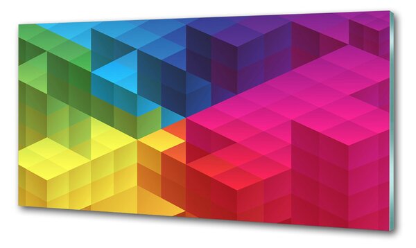 Konyhai fali panel Geometriai háttér