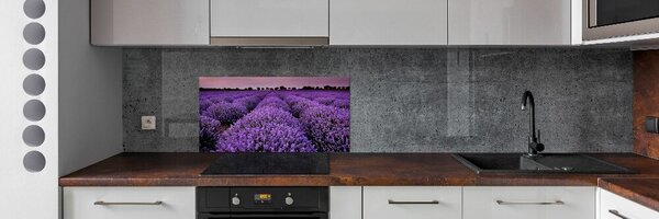 Konyhai falburkoló panel Levendula mező