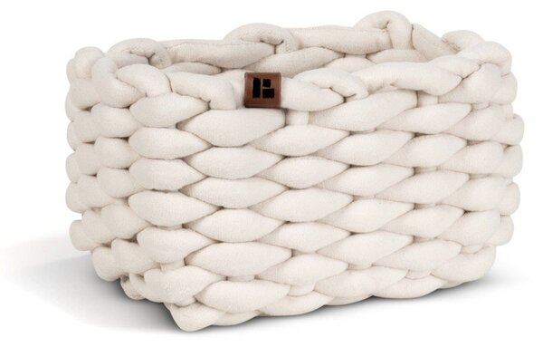 Textil tárolókosár 20x15x11 cm Peach Skin S – Bigso