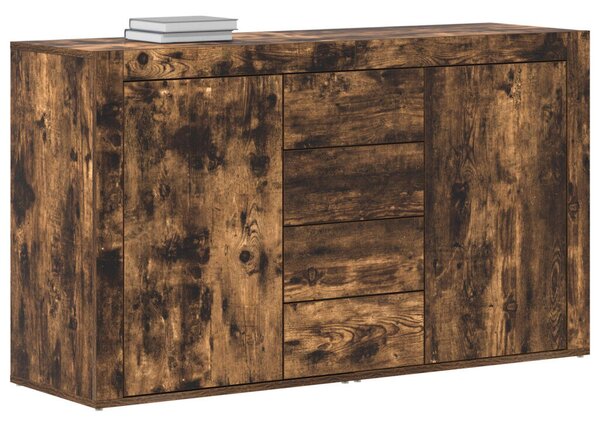 Széfdoboz Füstölt tölgy Szerelt fa 120 x 36 x 69 cm Széfdoboz