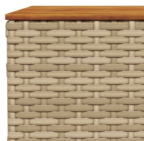 VidaXL 11 részes bézs polyrattan kerti ülőgarnitúra párnákkal
