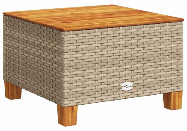 VidaXL 11 részes bézs polyrattan kerti ülőgarnitúra párnákkal