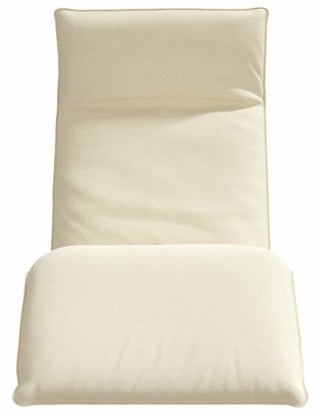 VidaXL krém oxford-szövet összecsukható napozóágy 175x54x8,5 cm