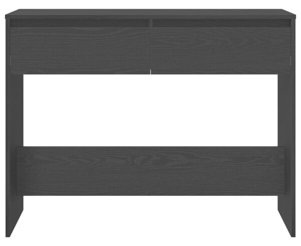 Fekete Tölgy Konzolasztal - 100x35x76.5 cm - Mérnöki Fa