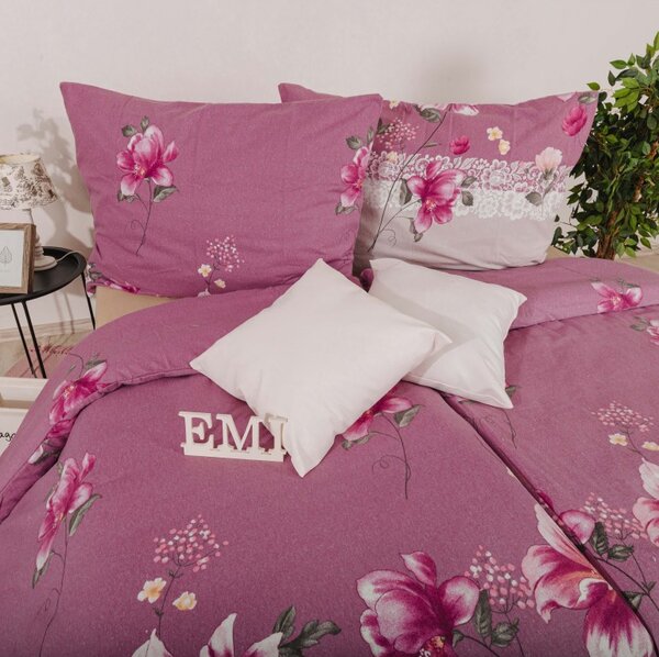 EMI Aida Pembe flanel ágyneműhuzat