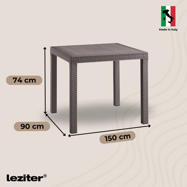 Leziter Donato 4+1 kerti bútor garnitúra szett cappuccino
