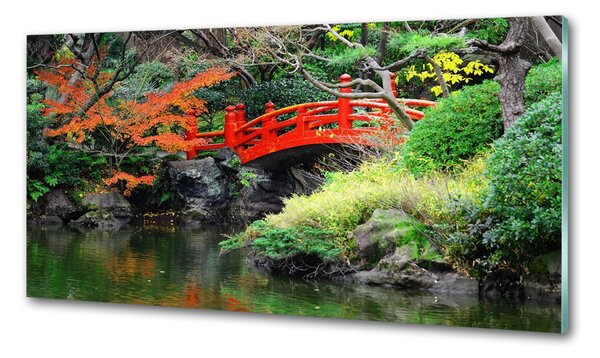 Konyhapanel Japán kert