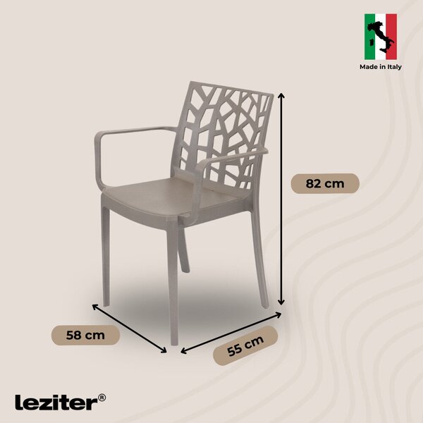 Leziter Donato 4+1 kerti bútor garnitúra szett cappuccino