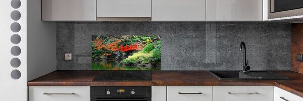 Konyhapanel Japán kert