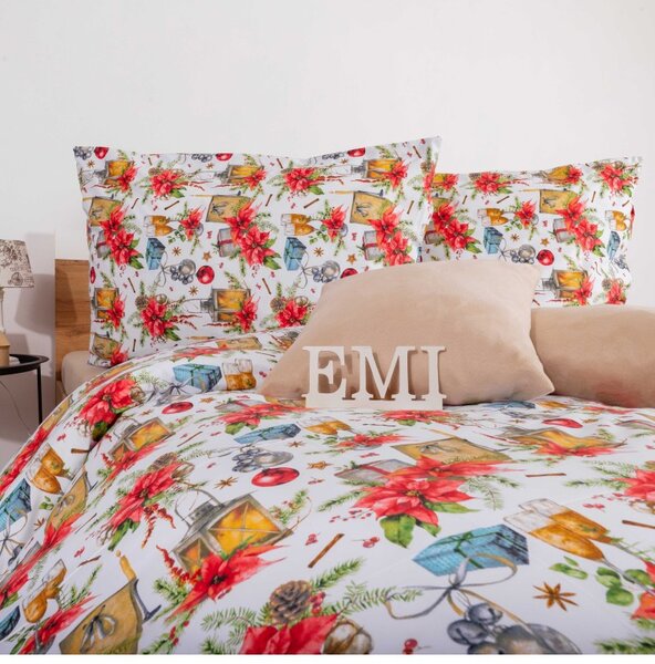 EMI Belight karácsonyi pamut ágyneműhuzat