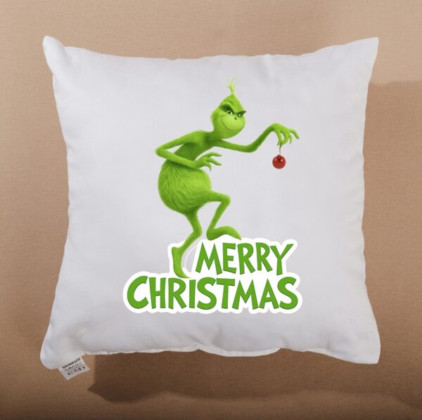 EMI Grinch Christmas karácsonyi díszpárna 40x40 cm