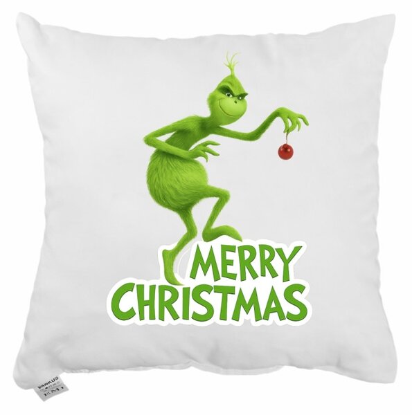 EMI Grinch Christmas karácsonyi díszpárna 40x40 cm