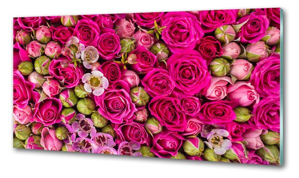 Konyhai falburkoló panel Roses