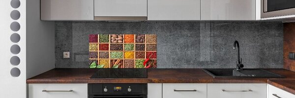 Konyhai dekorpanel Fűszerek és fűszernövények
