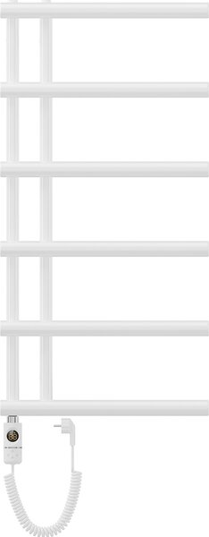 Mexen, Mexen Jukon elektromos melegítő 988 x 500 mm, 600 W, fehér - W116-0988-500-2600-20