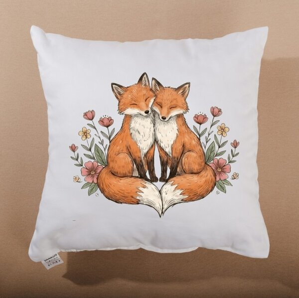 EMI Fox Love díszpárna 40x40 cm