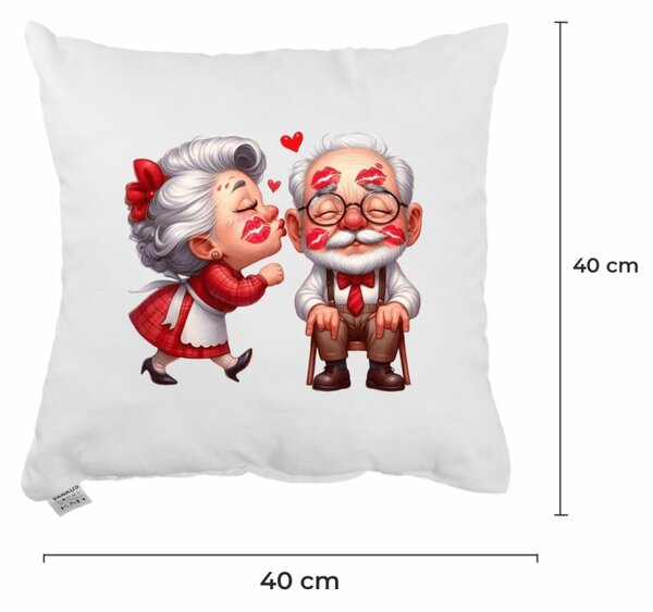 EMI Love Story díszpárna 40x40 cm