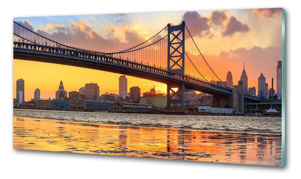 Konyhai falvédő Bridge philadelphia