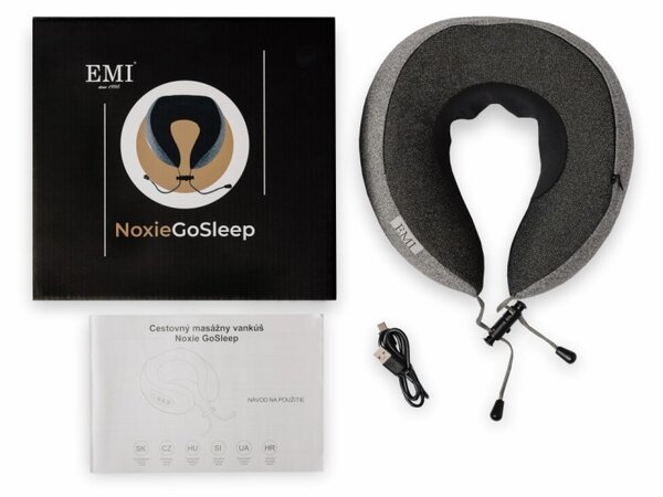 EMI NoxieGoSleep utazópárna masszázs funkcióval