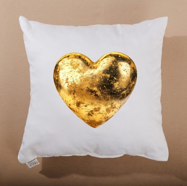 EMI Golden Heart díszpárna 40x40 cm