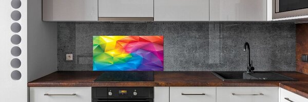 Konyhai fali panel Absztrakt