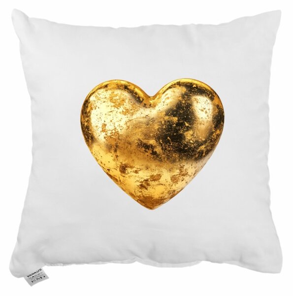 EMI Golden Heart díszpárna 40x40 cm