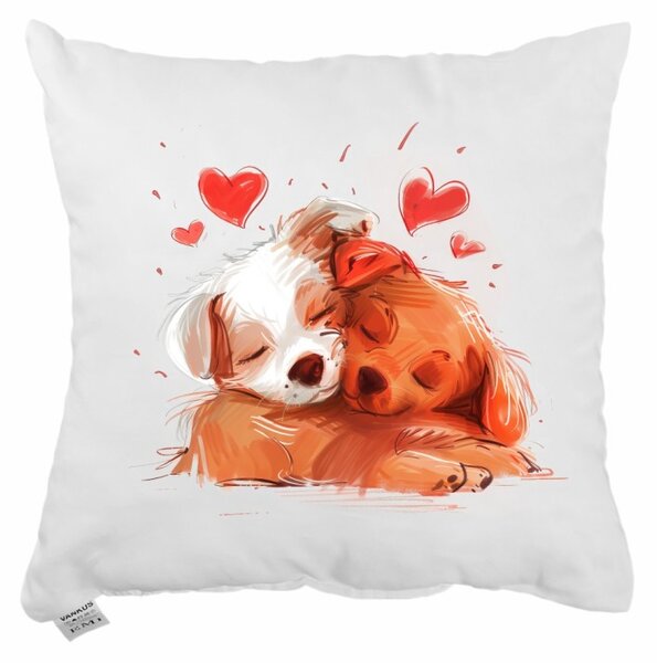 EMI Puppy Love díszpárna 40x40 cm