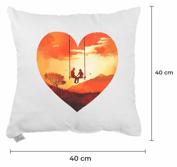 EMI Sunset Love díszpárna 40x40 cm