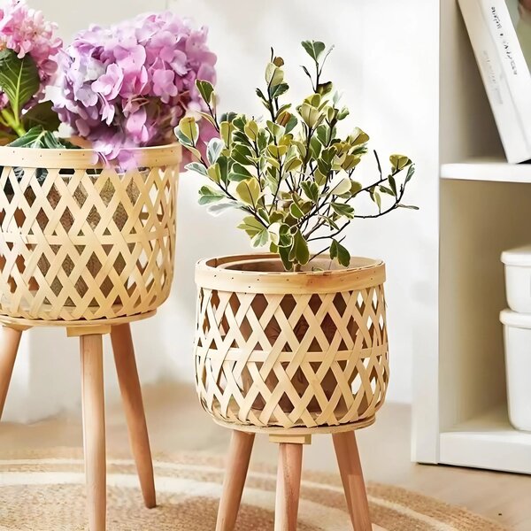 Rattanbloom™ álló Rattan Virágcserép