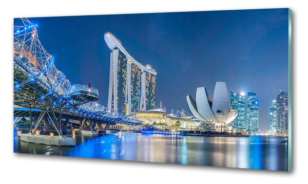 Konyhapanel Singapore éjjel