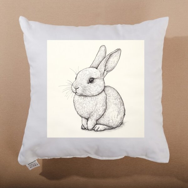 EMI Bunny Sketch díszpárna 40x40 cm