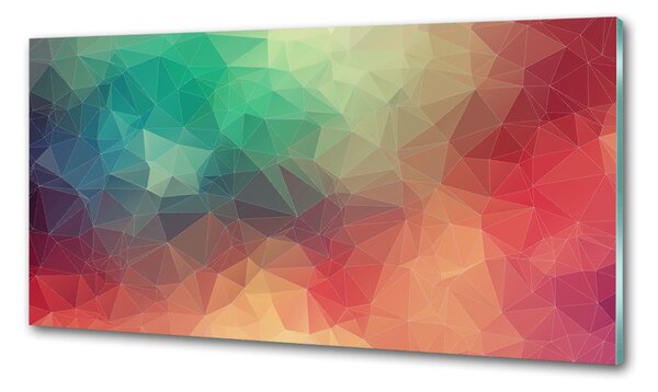 Konyhai fali panel Geometriai háttér