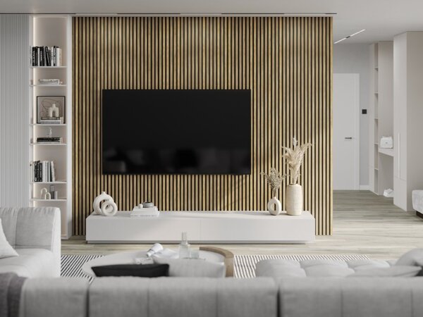 Mexen Lam-B falpanel minta, 4 mm-es HDF lap, Mézes Tölgy - S100-066-S