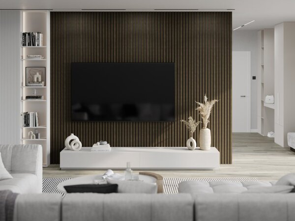 Mexen Lam-B falpanel minta, 4 mm HDF lap, fa furnér, Királyi Ében - S100-020-S