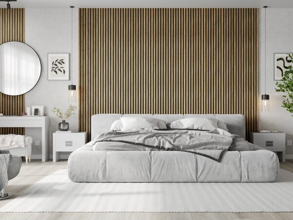 Mexen Lam-B falpanel minta, 4 mm-es HDF lap, Mézes Tölgy - S100-066-S