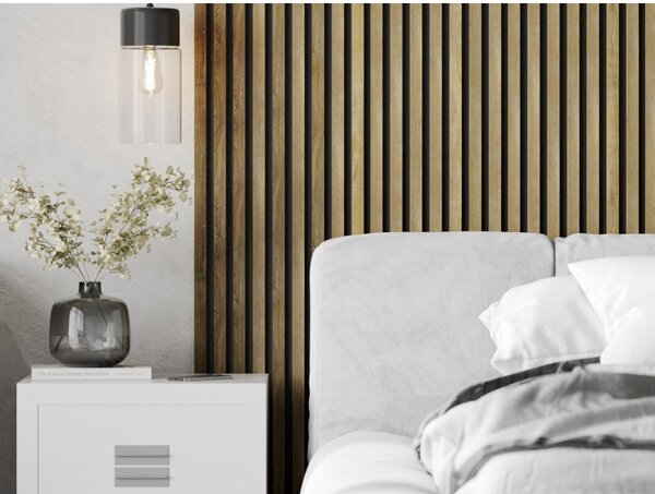 Mexen Lam-B falpanel minta, 4 mm-es HDF lap, Mézes Tölgy - S100-066-S