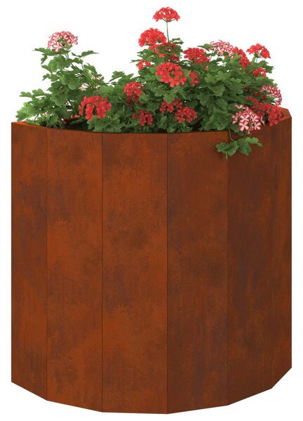 Növénytartó Rozsdás 60 x 30 x 50 cm Időjárásálló acél