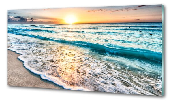 Konyhapanel Sunset beach