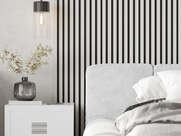Mexen Lam-B falpanel minta, 4 mm HDF lemez, Fehér Matt - S100-051-S