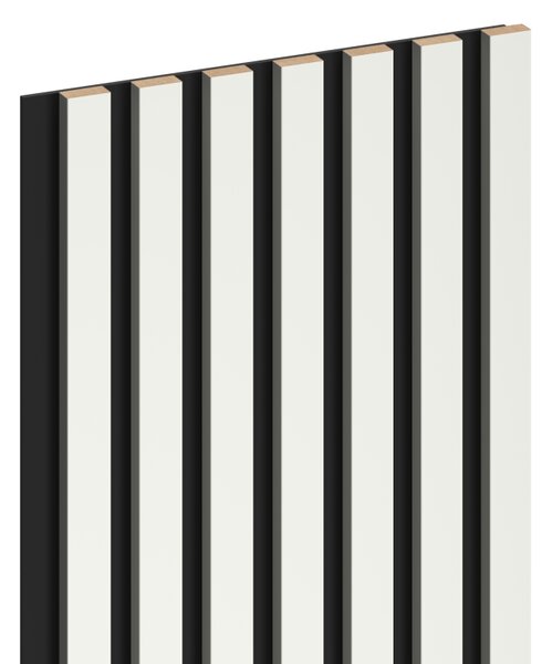 Mexen Lam-B falpanel minta, 4 mm HDF lemez, Fehér Matt - S100-051-S