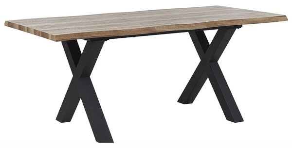 Kihúzható étkezőasztal BRONSON Sötétbarna 140/180 cm 90 cm