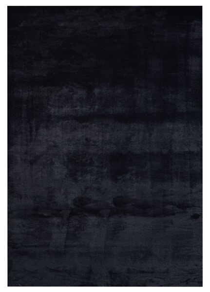 Műszőrme szőnyeg MIRPUR Fekete 160 x 230 cm