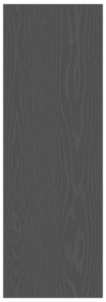Falra Szerelhető TV Szekrények - 2 db, Fekete Tölgy, 30.5 x 30 x 90 cm, Mérnöki Fából