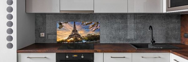 Konyhai falvédő Párizsi eiffel-torony