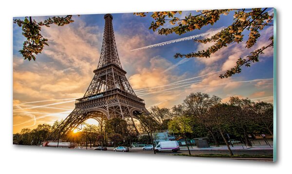 Konyhai falvédő Párizsi eiffel-torony