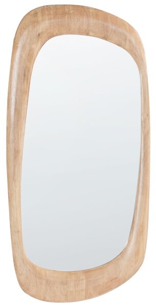 Falitükör TRIZAY 57 cm 120 cm Keményfa Barna